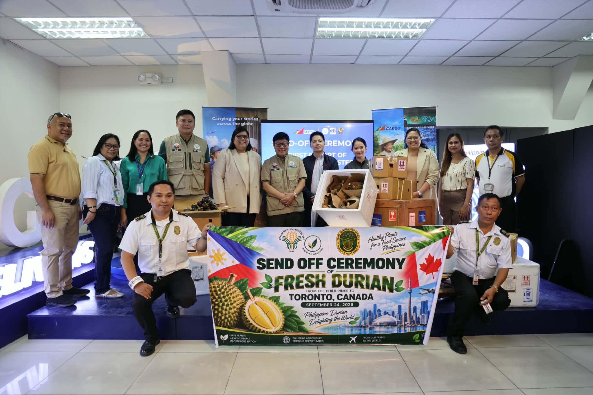 Pagpapadala ng Durian at Mangosteen mula Pilipinas patungong Canada
