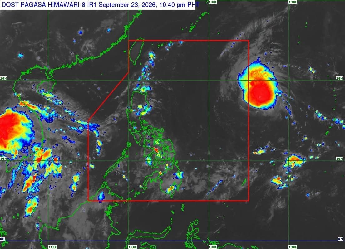 Bagyong Queenie, pumasok na sa PAR ayon sa PAGASA