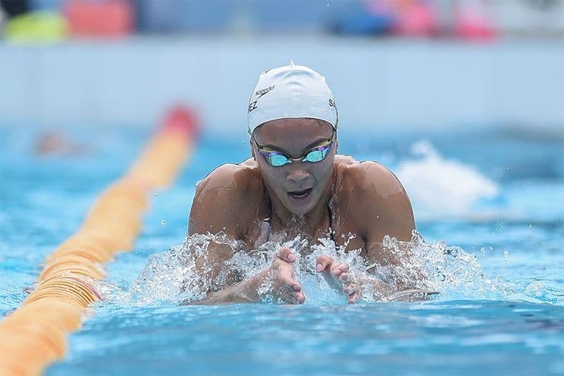 Kayla Sanchez, nahulog sa ikaapat na puwesto sa Asian Games swimming